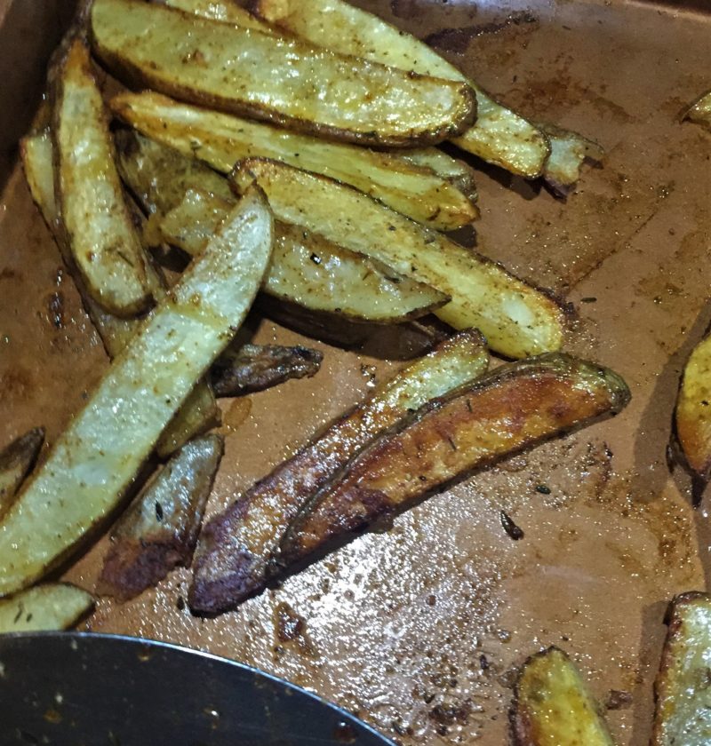 crispy oven fries