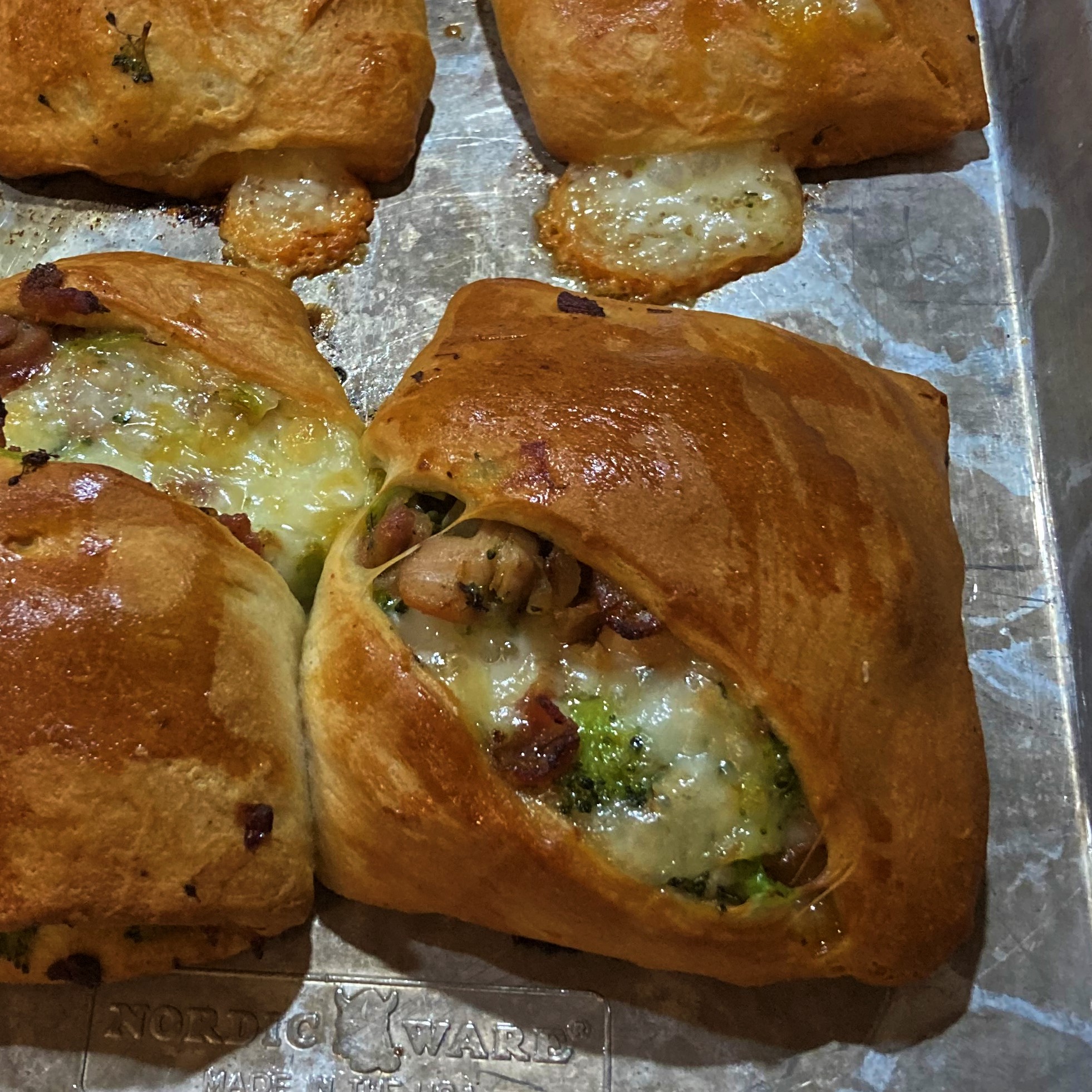 Chicken Bacon Swiss Hand Pies