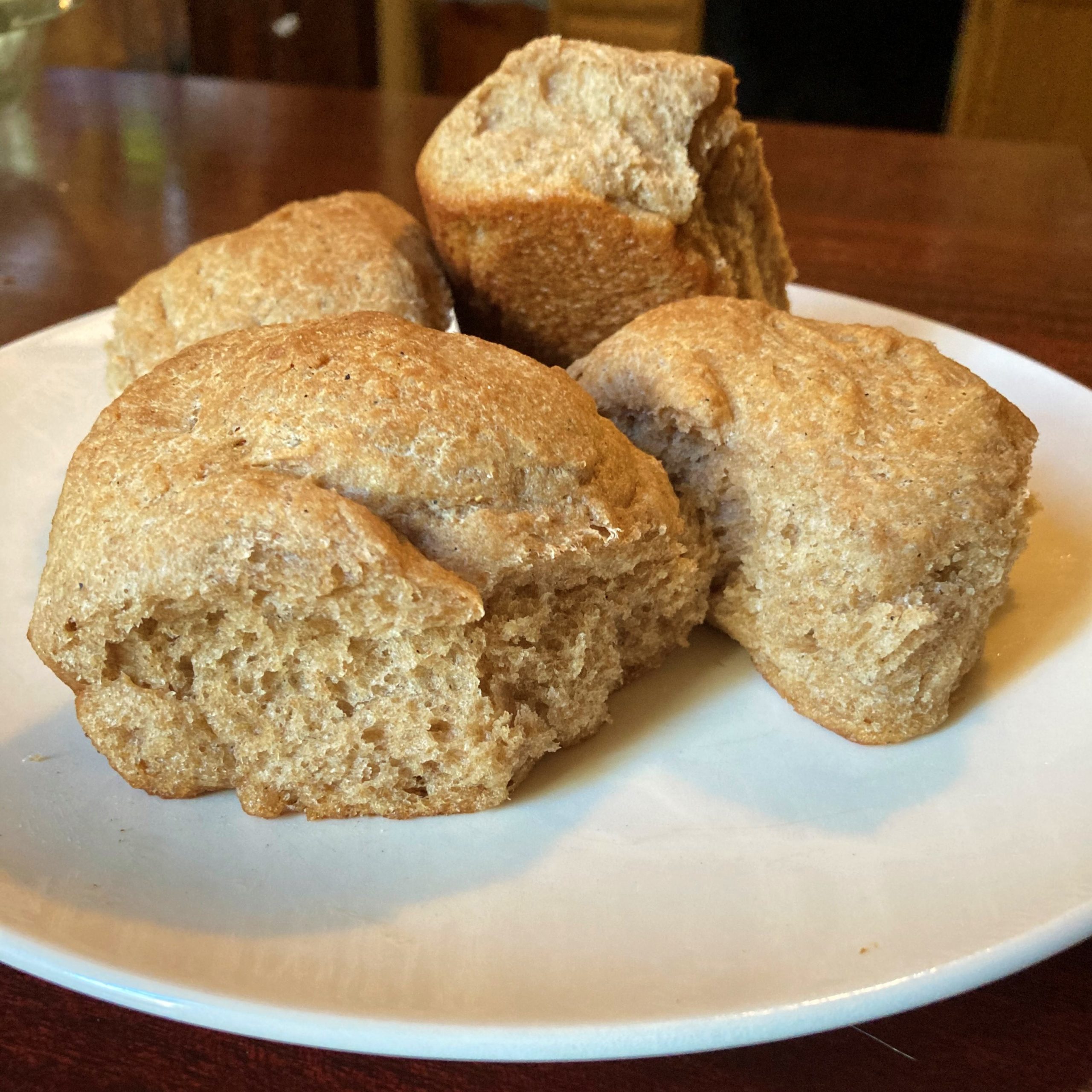 Soft Honey Whole Wheat Rolls