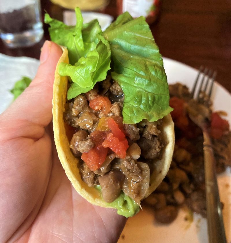 Beef and Bean Taco Filling