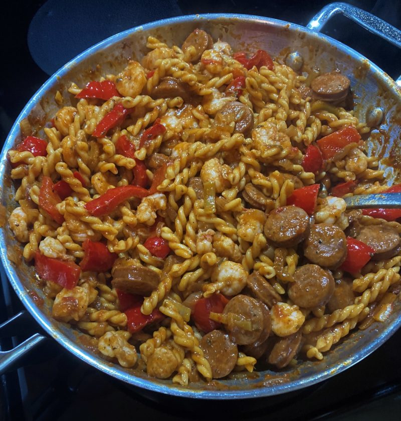 Healthy Gluten-Free Jambalaya Pasta