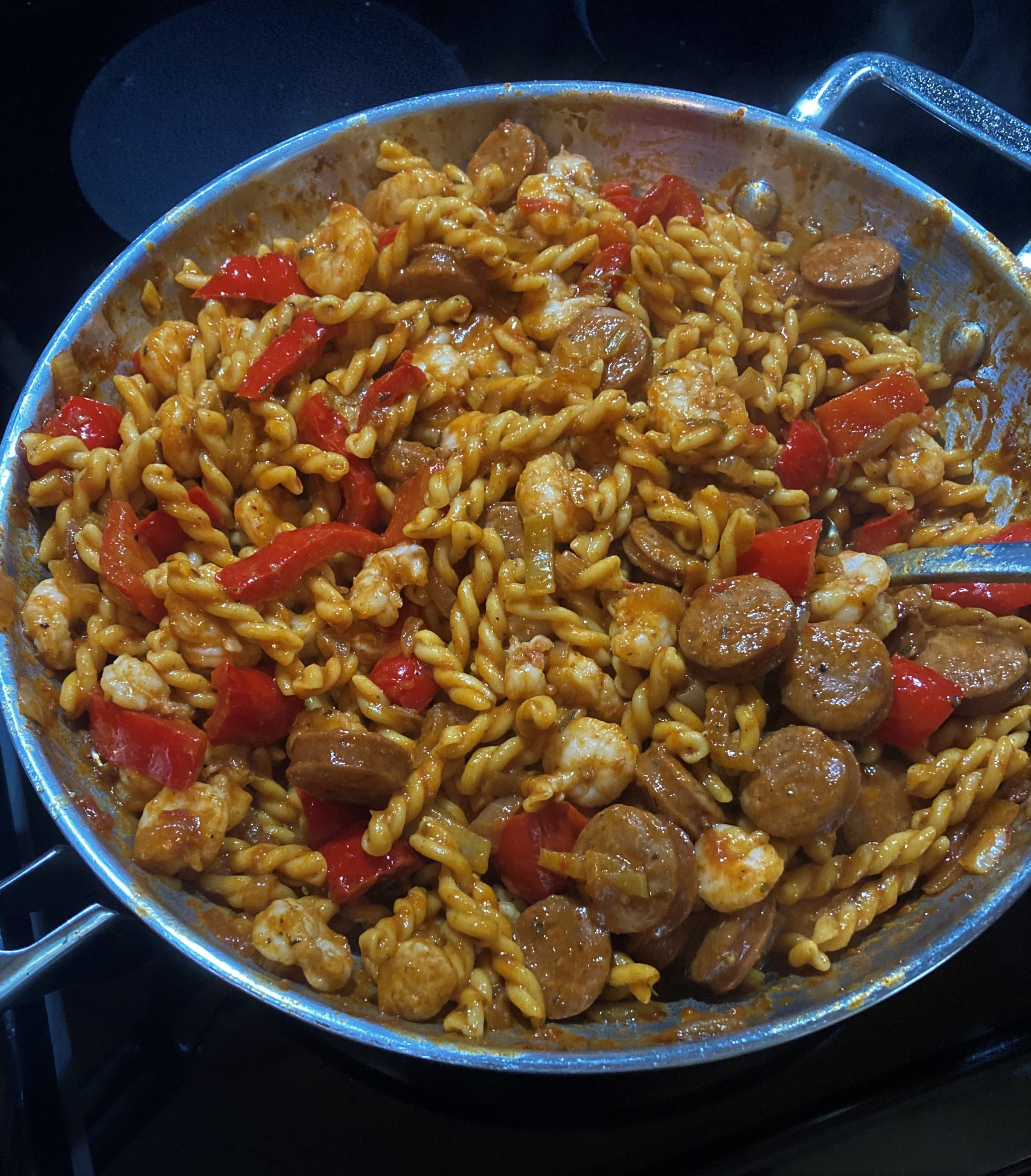 Healthy Gluten-Free Jambalaya Pasta