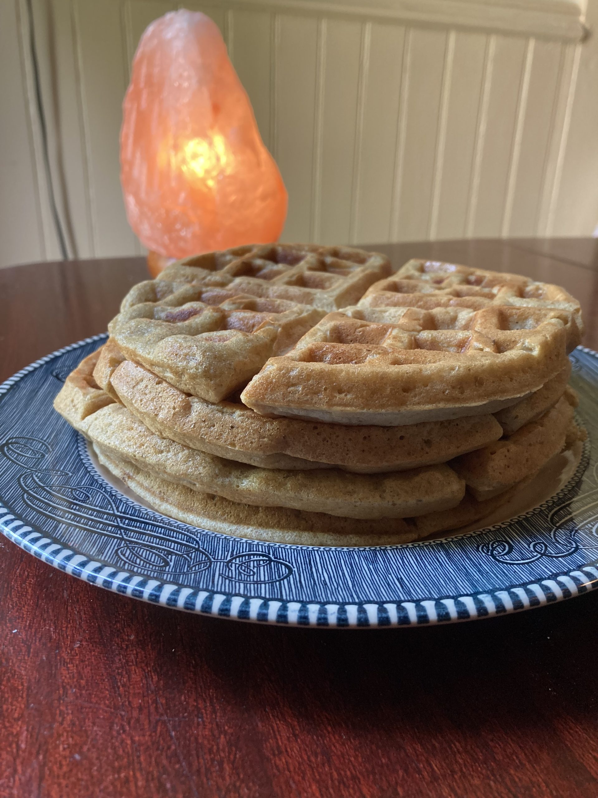 Honey Rye Waffles